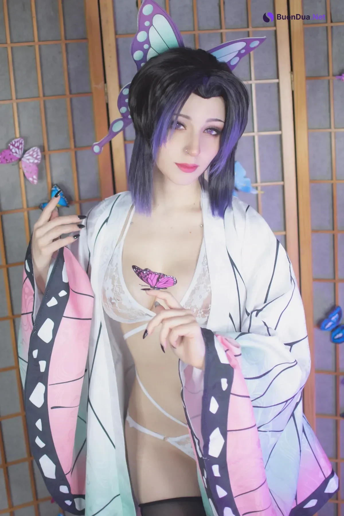 Cosplay Shiro Kitsune – Shinobu Kocho - Photo 2