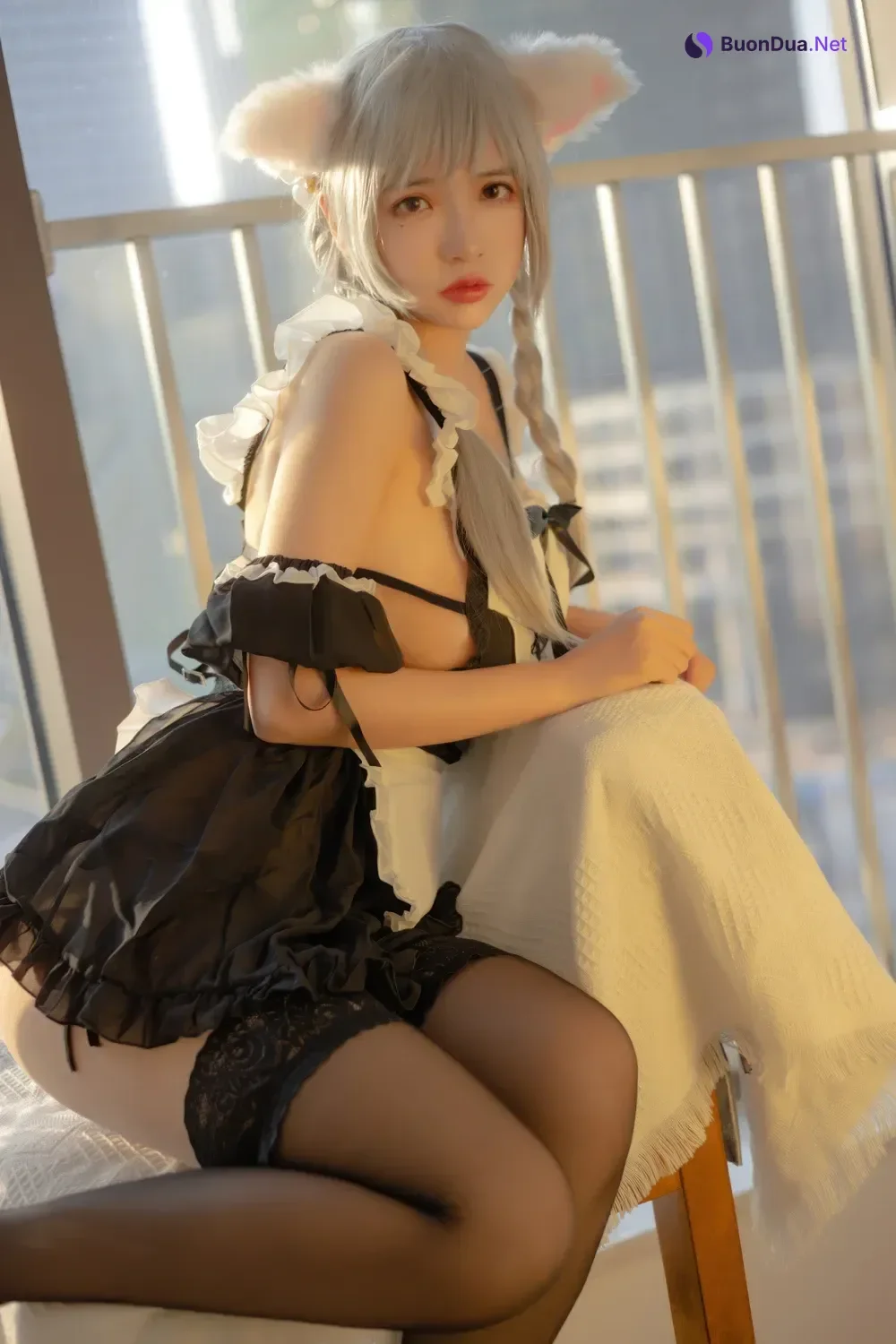 Cosplay 疯猫ss – 夕女仆 - Photo 4