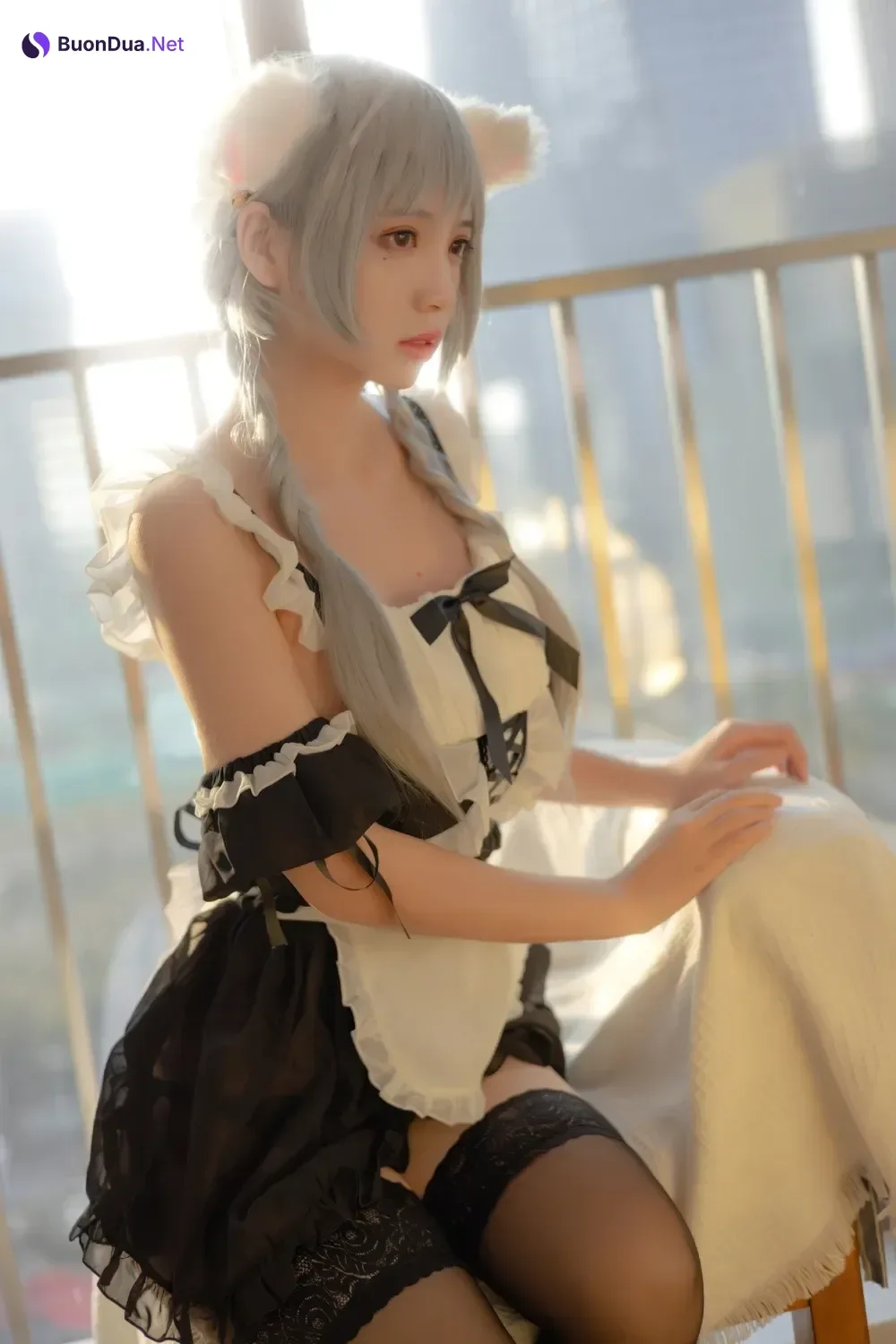 Cosplay 疯猫ss – 夕女仆 - Photo 9