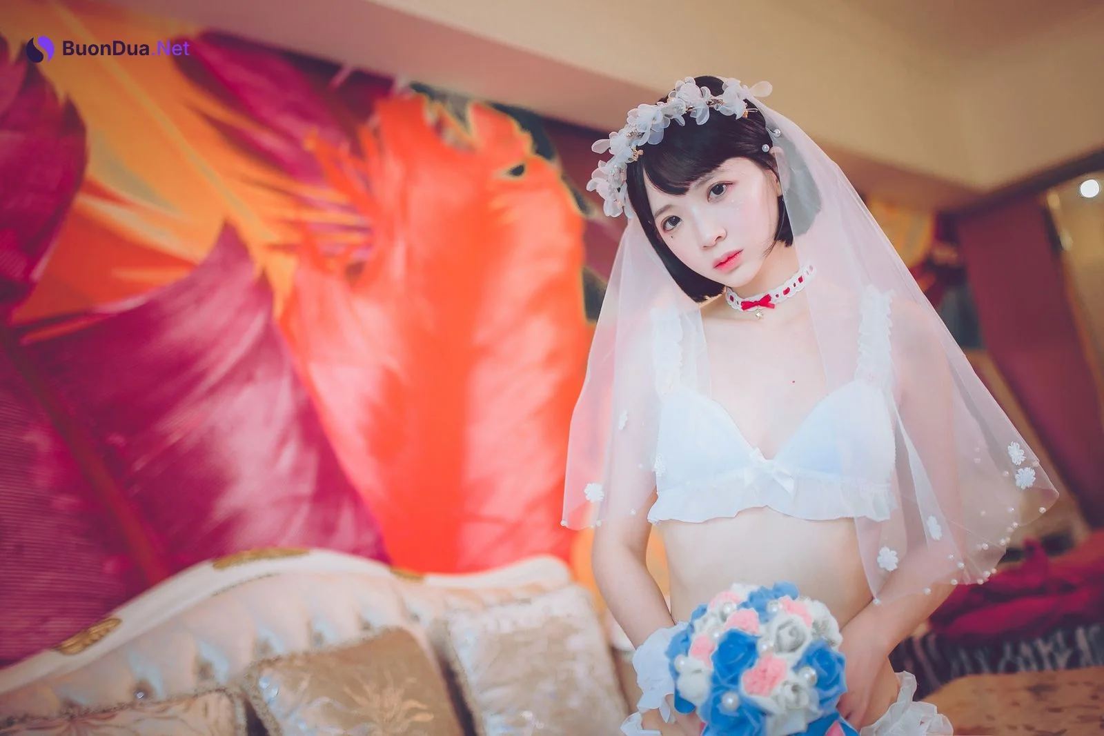 Cosplay 疯猫ss 梦中的婚礼 - 写真 12