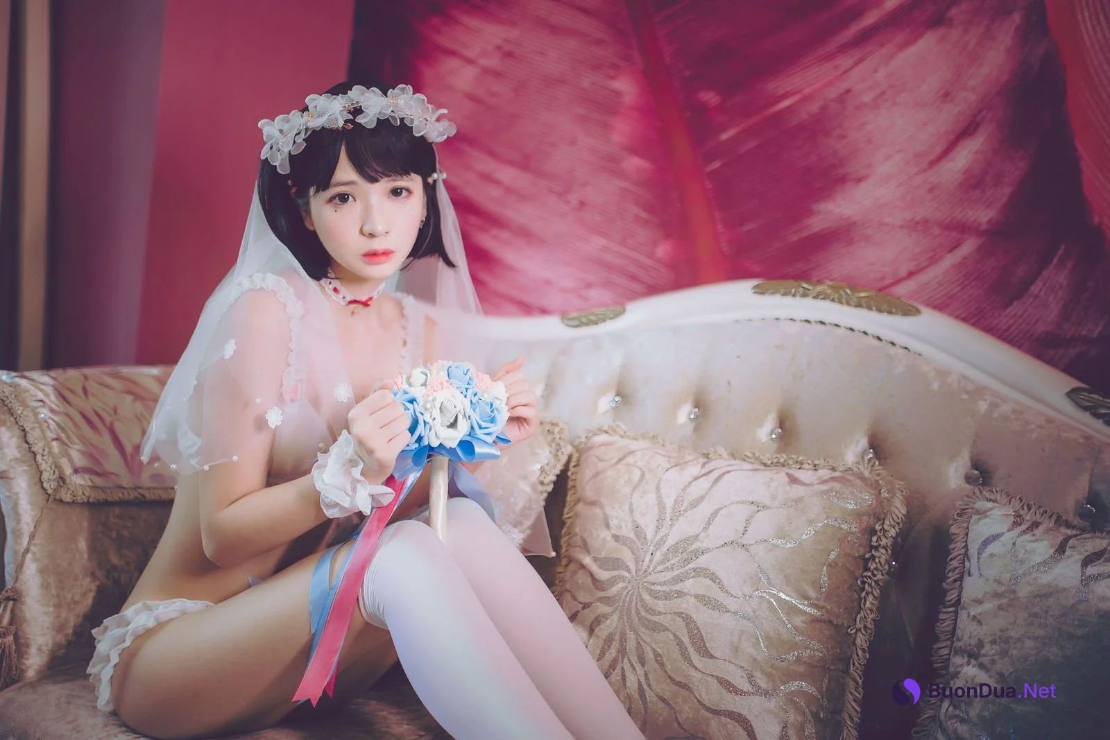 Cosplay 疯猫ss 梦中的婚礼 - 写真 16