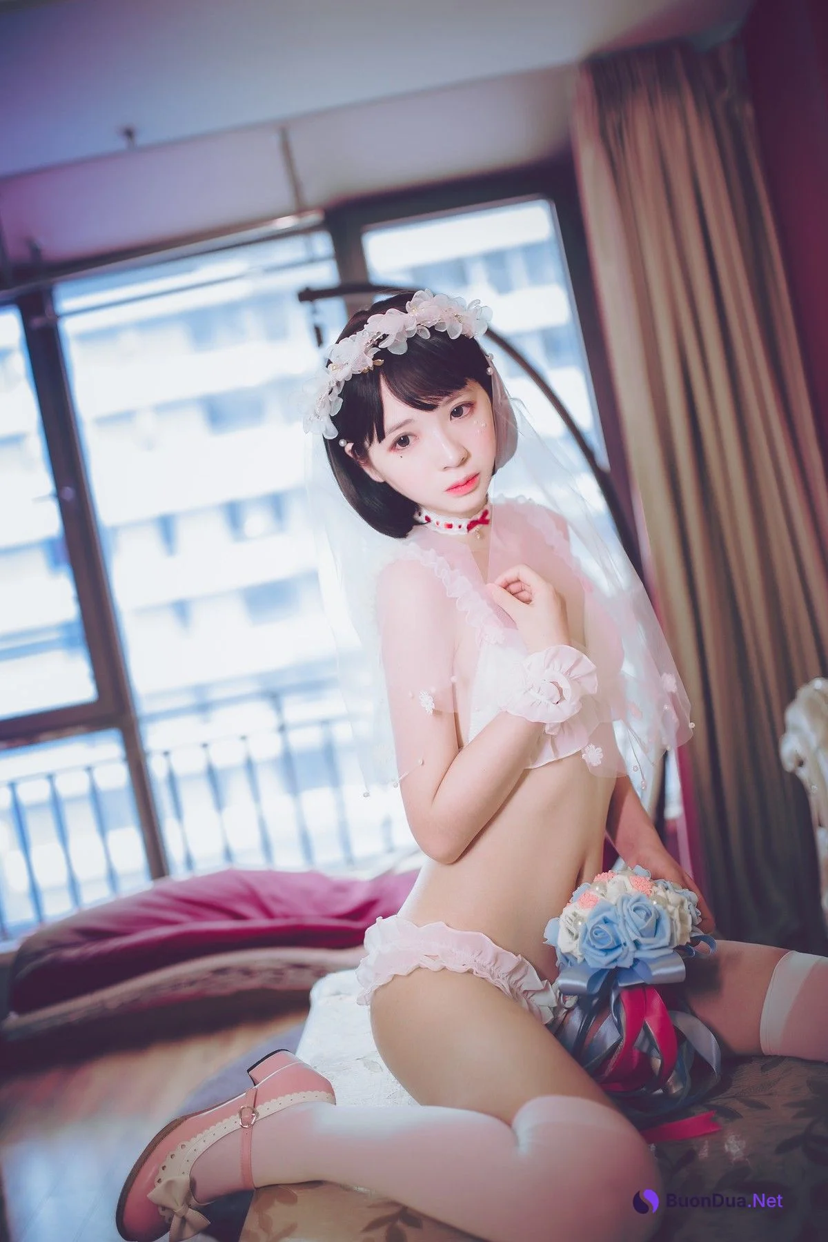Cosplay 疯猫ss 梦中的婚礼 - 写真 3