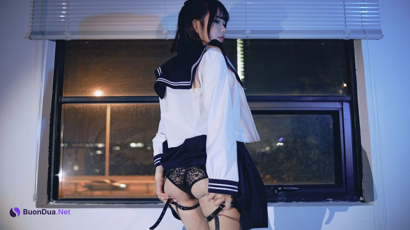 Cosplay Tina很妖孽呀 不良JK - Photo 19