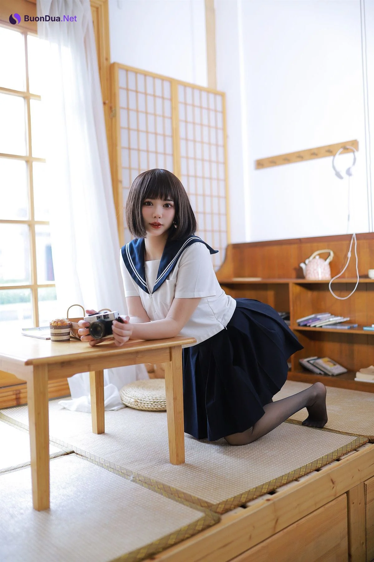 Cosplay Tina很妖孽呀 绳艺JK Set.01 - Photo 2