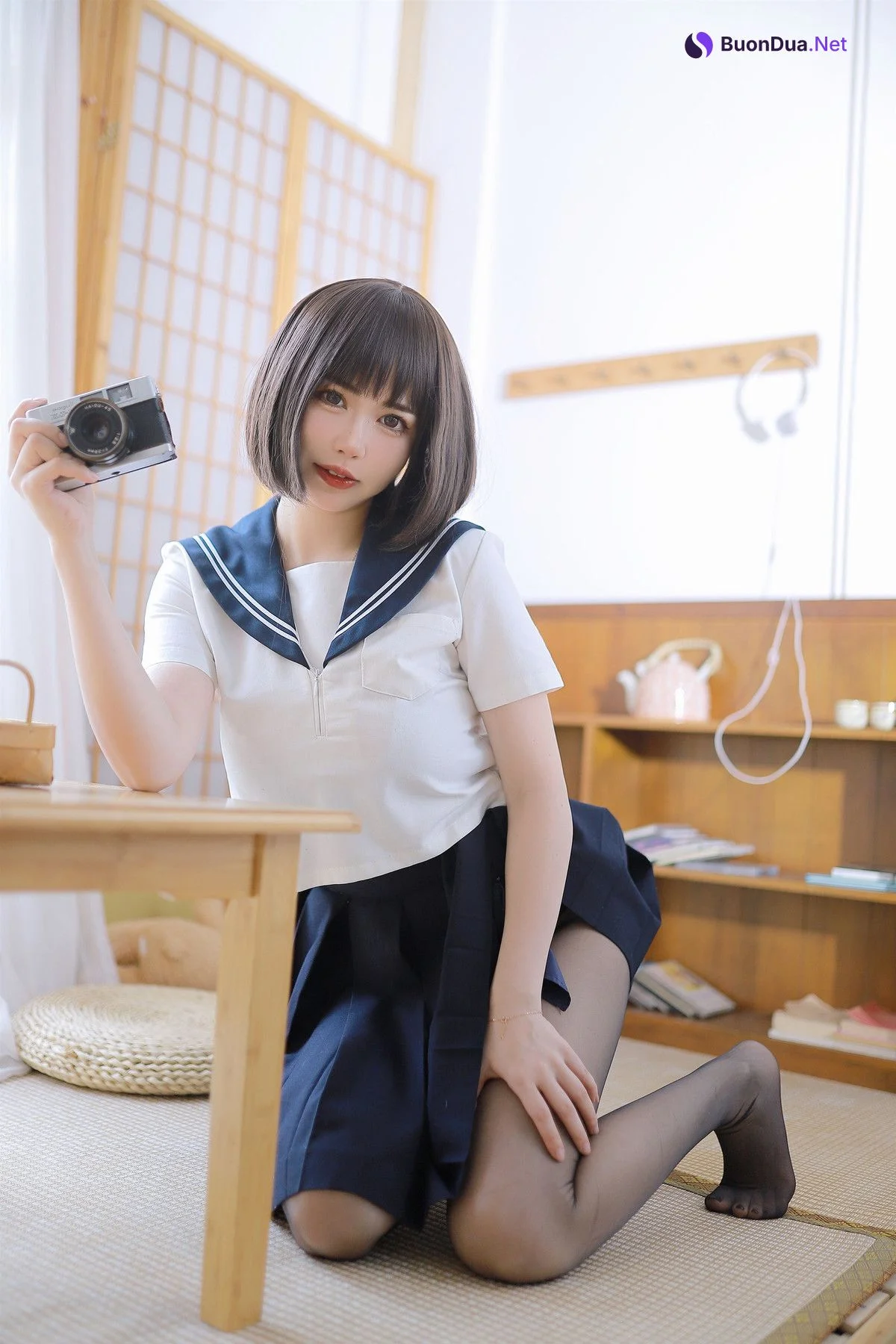 Cosplay Tina很妖孽呀 绳艺JK Set.01 - Photo 4