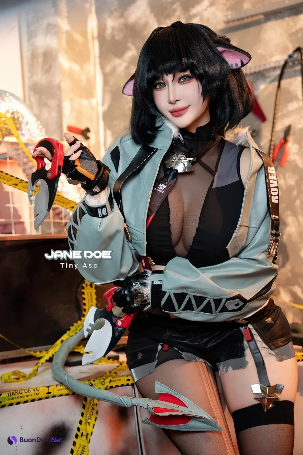 Cosplay Tiny Asa – Jane Doe Zenless Zone Zero 绝区零 简·杜 - Photo 4