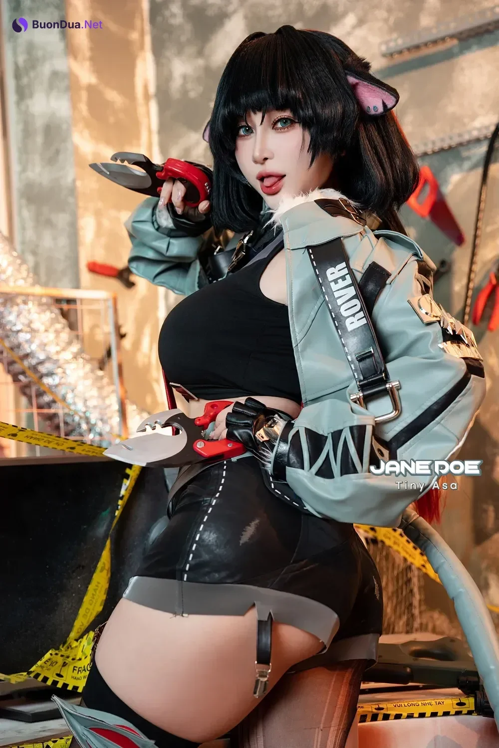 Cosplay Tiny Asa – Jane Doe Zenless Zone Zero 绝区零 简·杜 - Photo 9