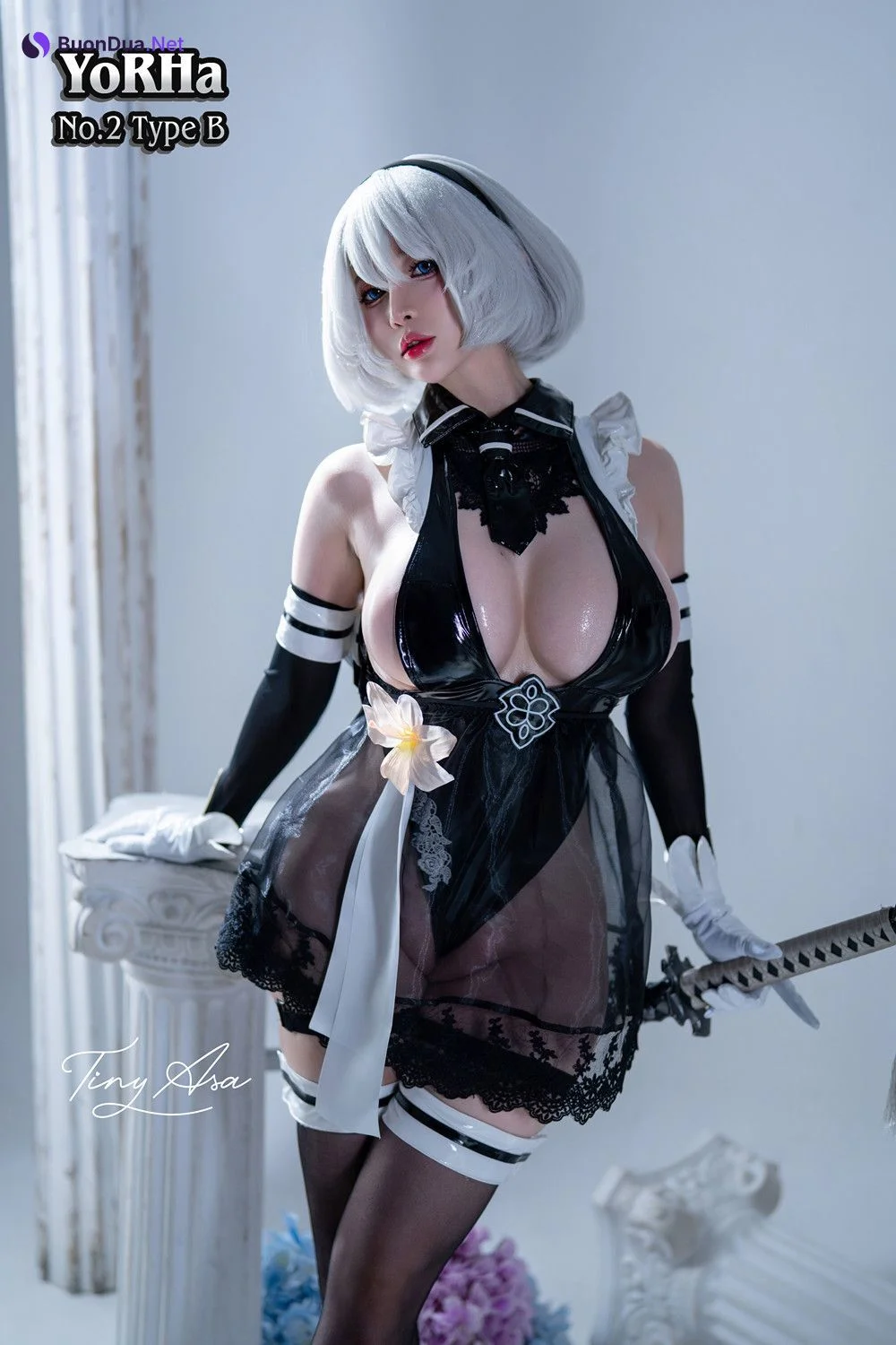 Cosplay Tiny Asa – YoRHa-2B - 사진 3