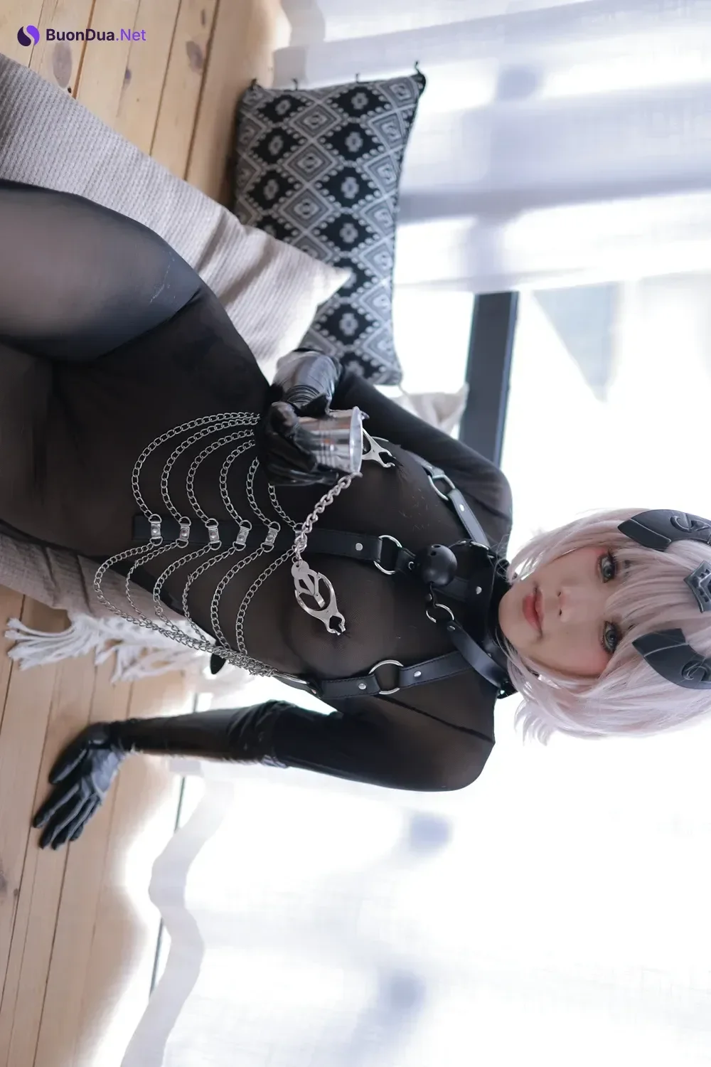 Cosplay 钛合金TiTi – 黑贞德 - Photo 11