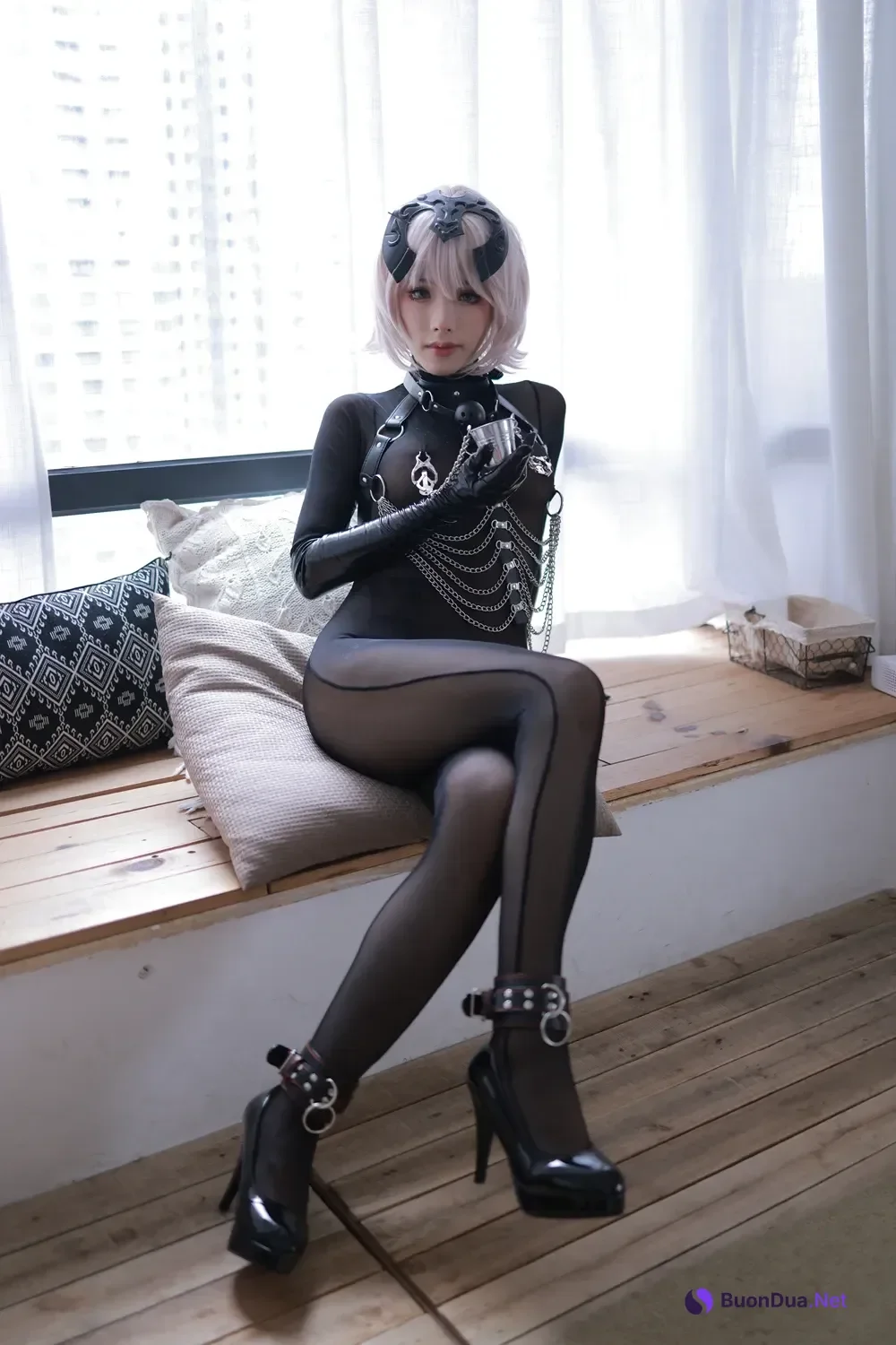 Cosplay 钛合金TiTi – 黑贞德 - Photo 9