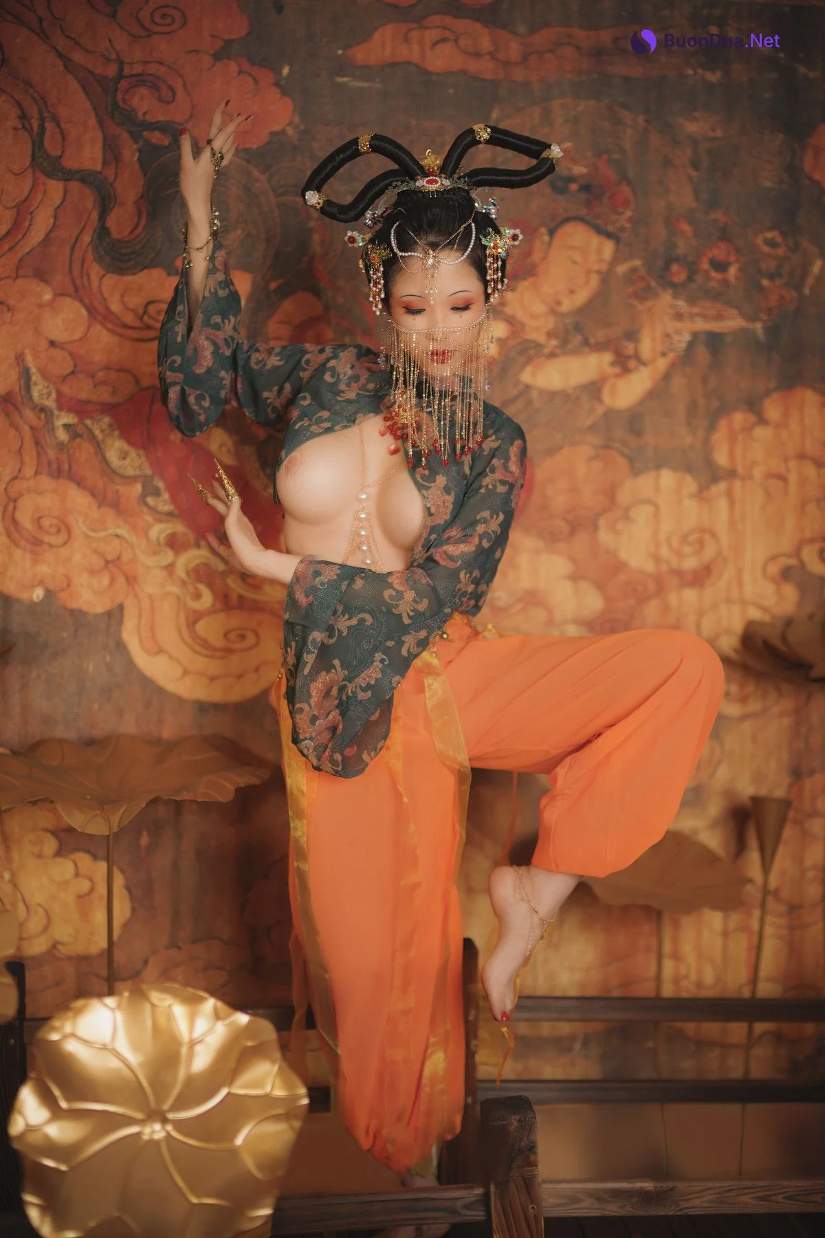 Cosplay 钛合金TiTi 画中仙 - 사진 12