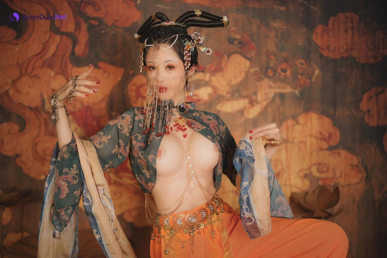 Cosplay 钛合金TiTi 画中仙 - 사진 13