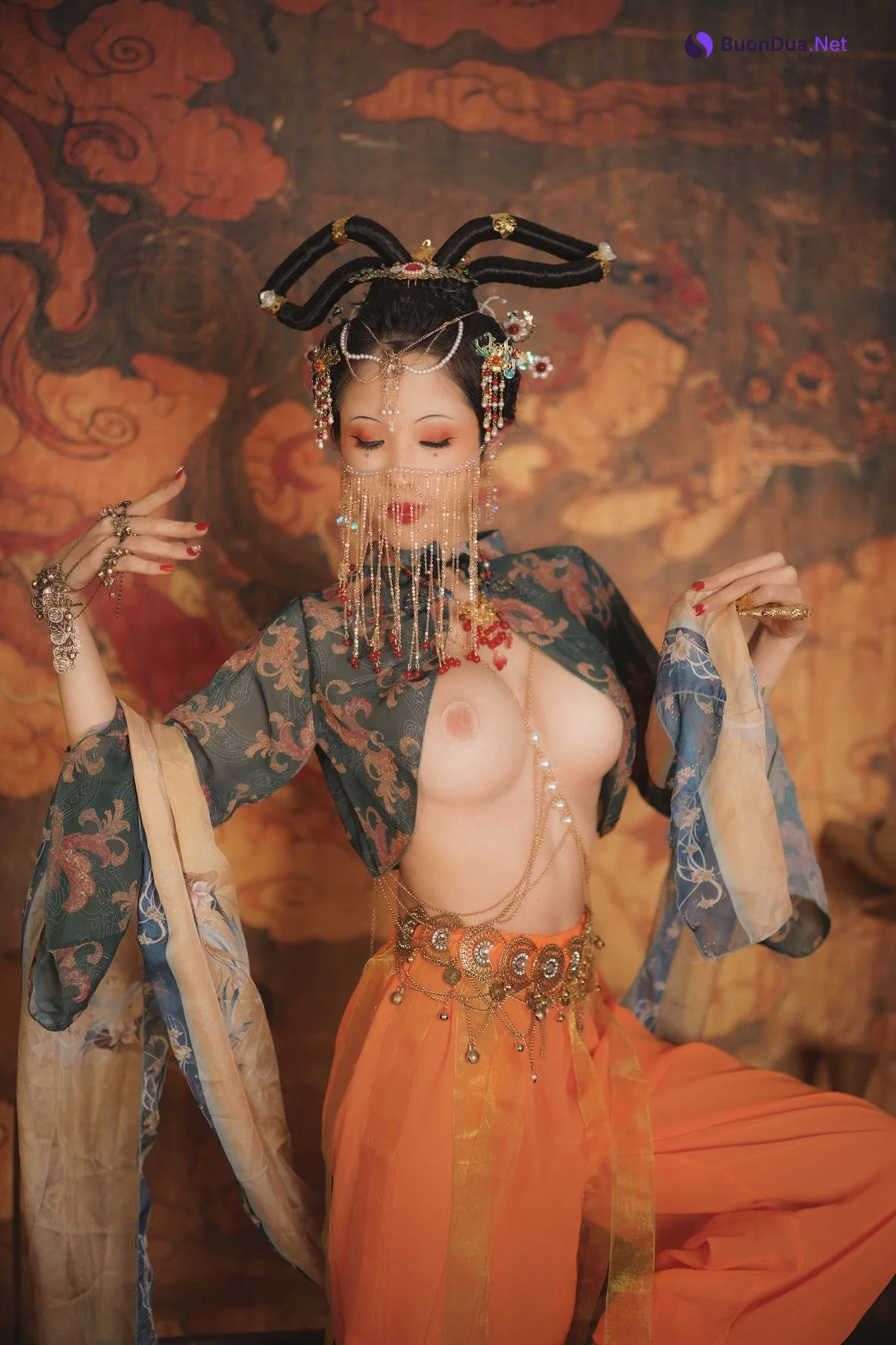 Cosplay 钛合金TiTi 画中仙 - 사진 14