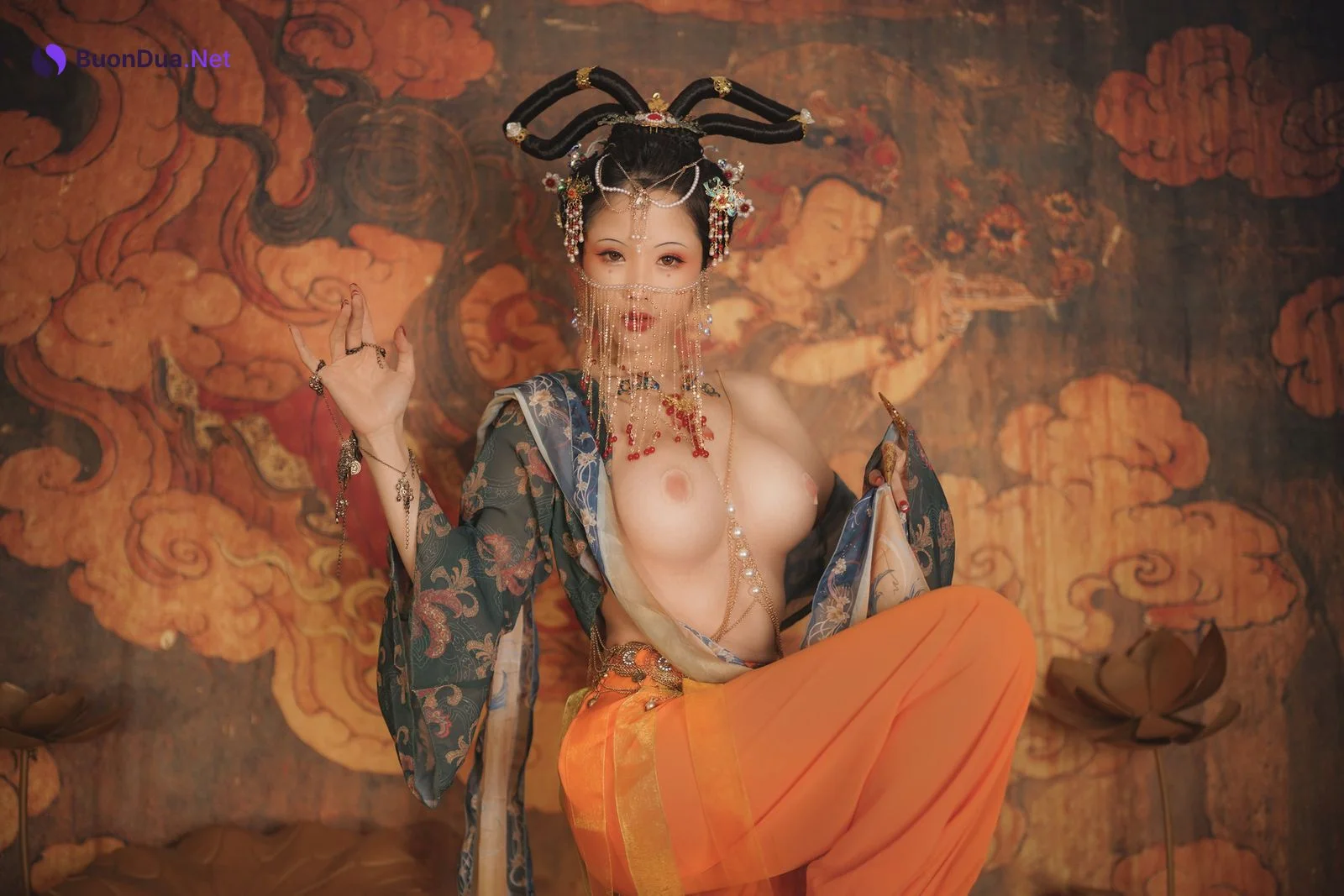 Cosplay 钛合金TiTi 画中仙 - 사진 15
