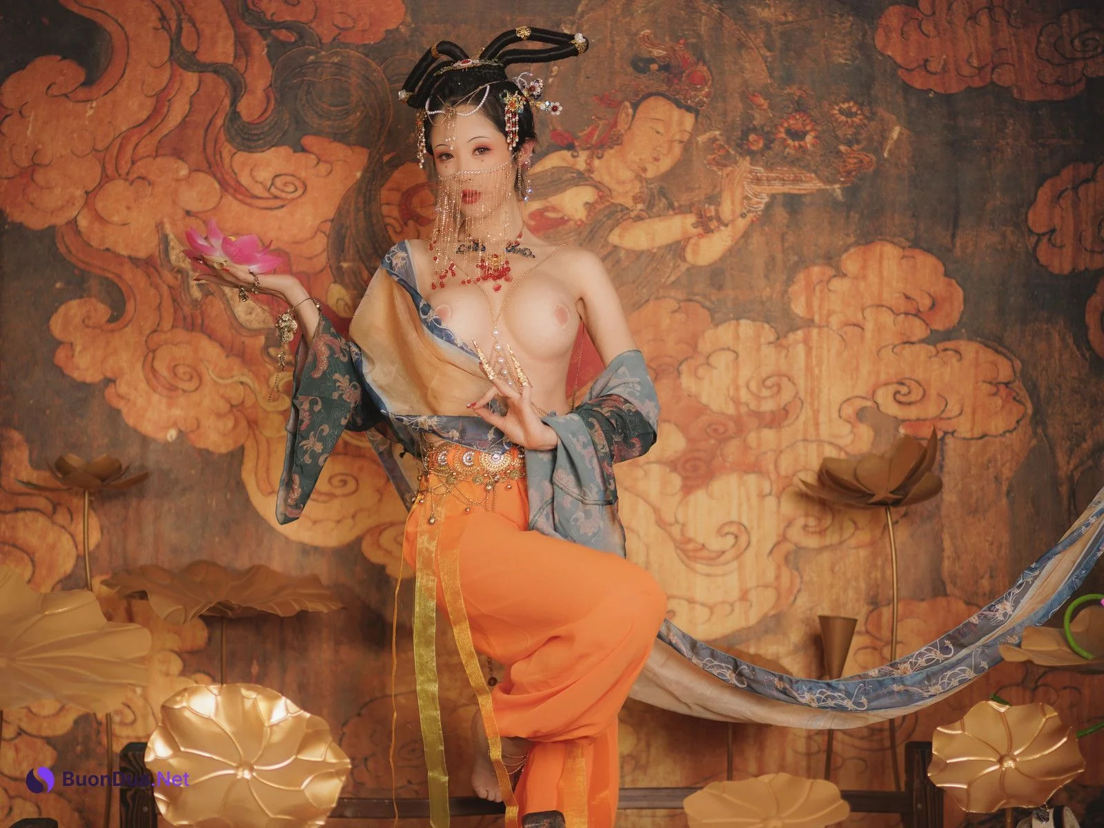 Cosplay 钛合金TiTi 画中仙 - 사진 17