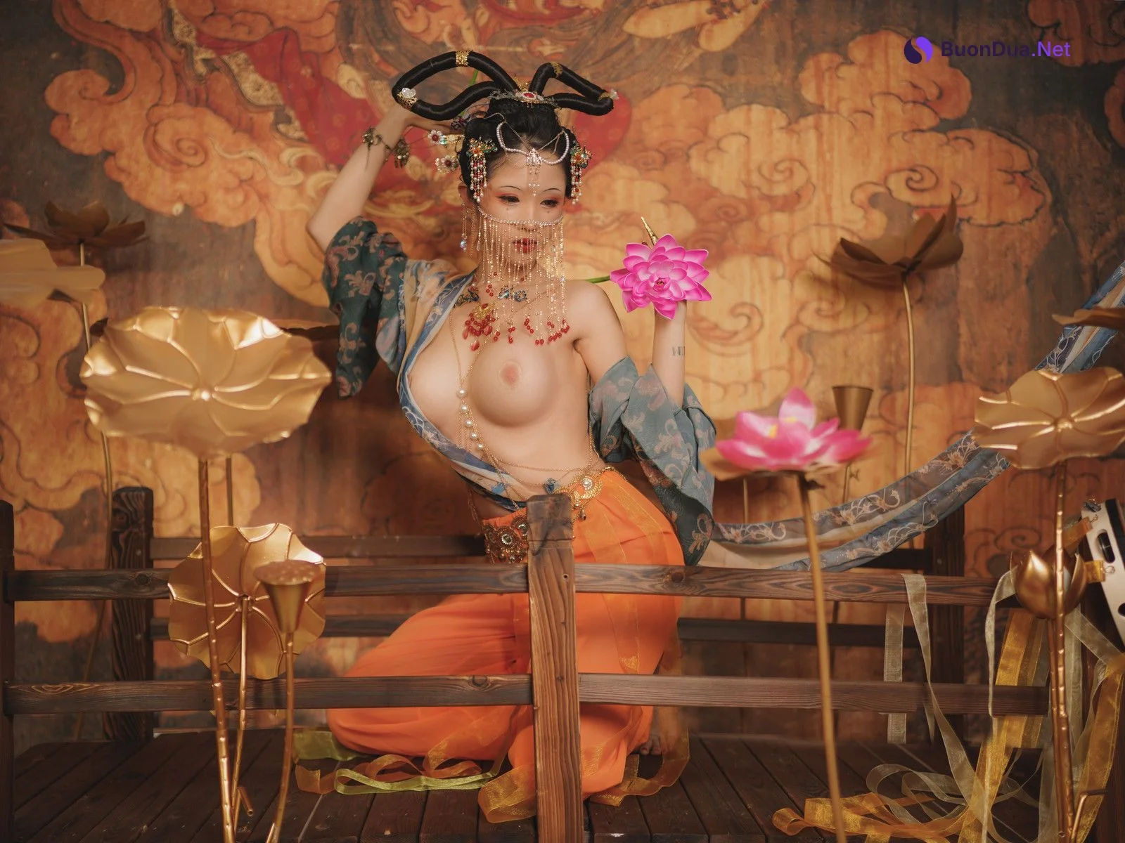 Cosplay 钛合金TiTi 画中仙 - 사진 18