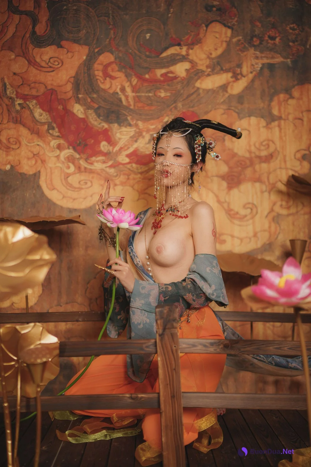 Cosplay 钛合金TiTi 画中仙 - 사진 19