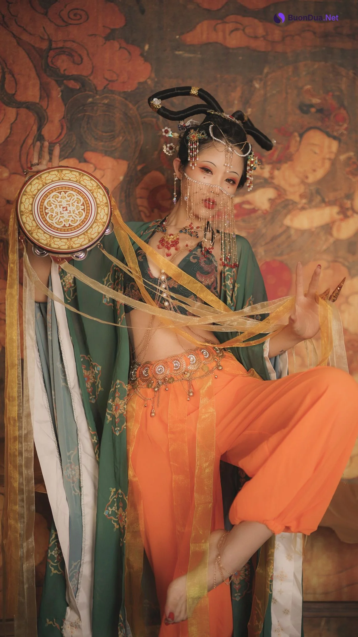 Cosplay 钛合金TiTi 画中仙 - 사진 3
