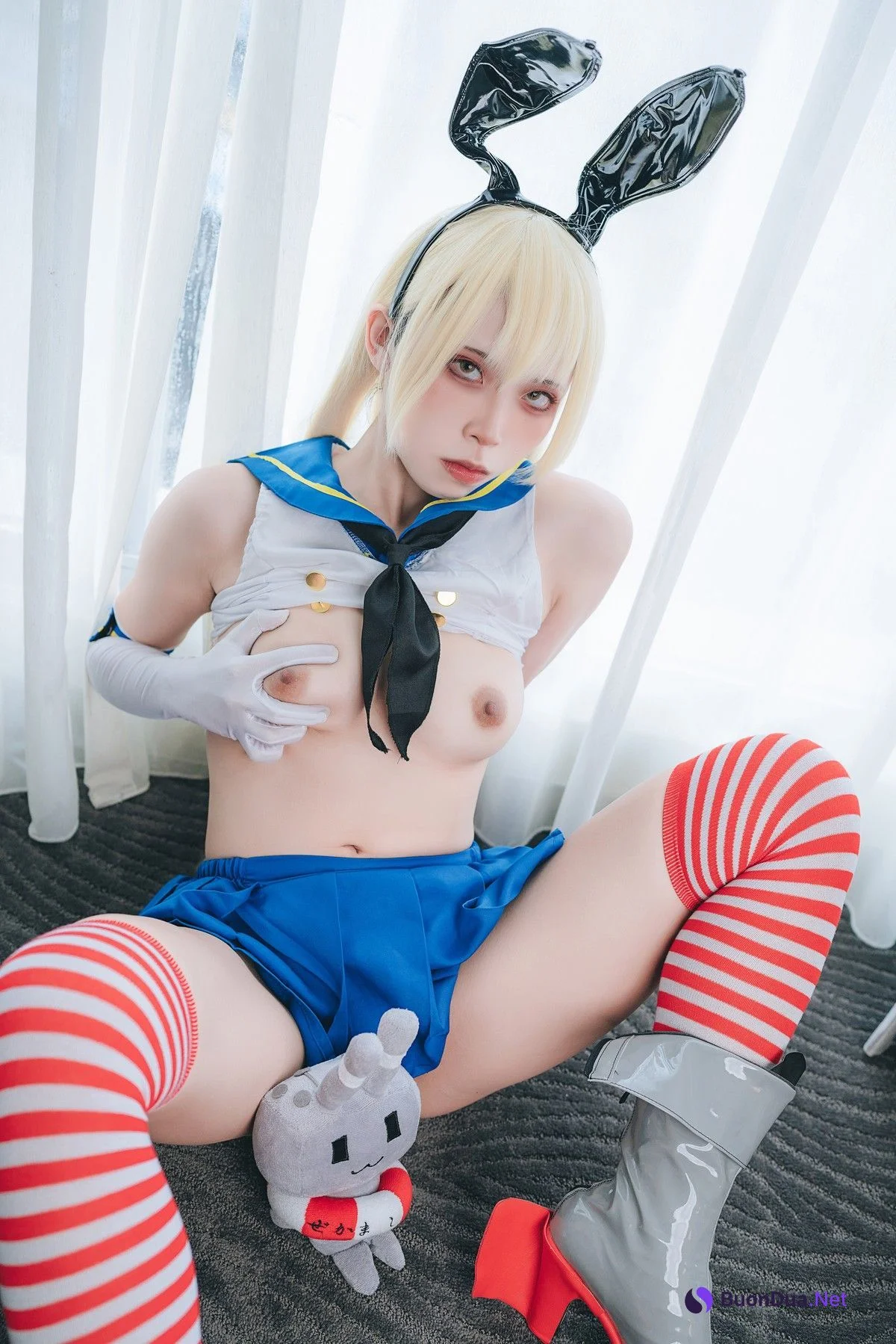Cosplay 浵卡Tokar Shimakaze Kancolle - Photo 9