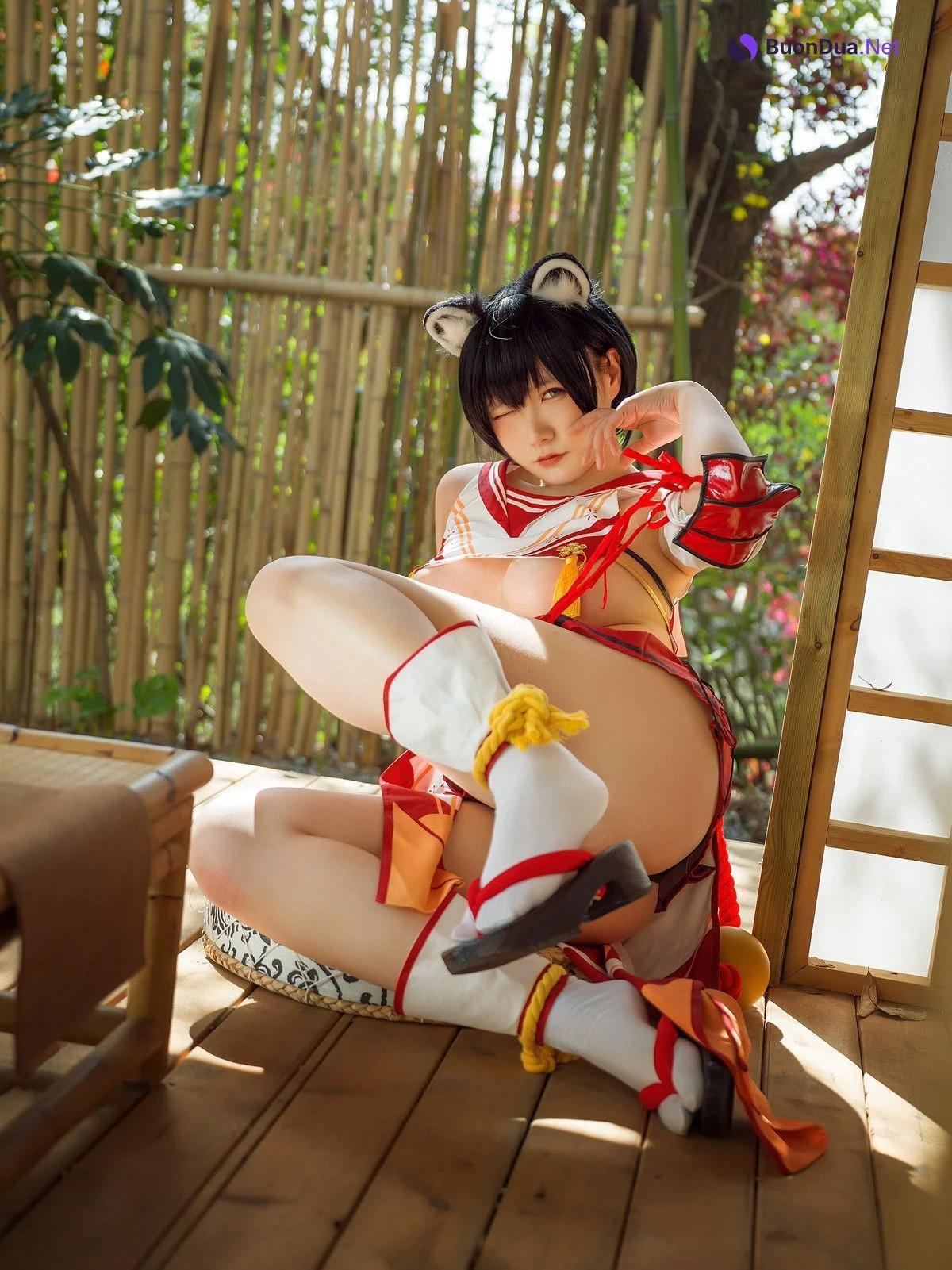 Cosplay 麻花麻花酱 椿 Tsubaki - Photo 13