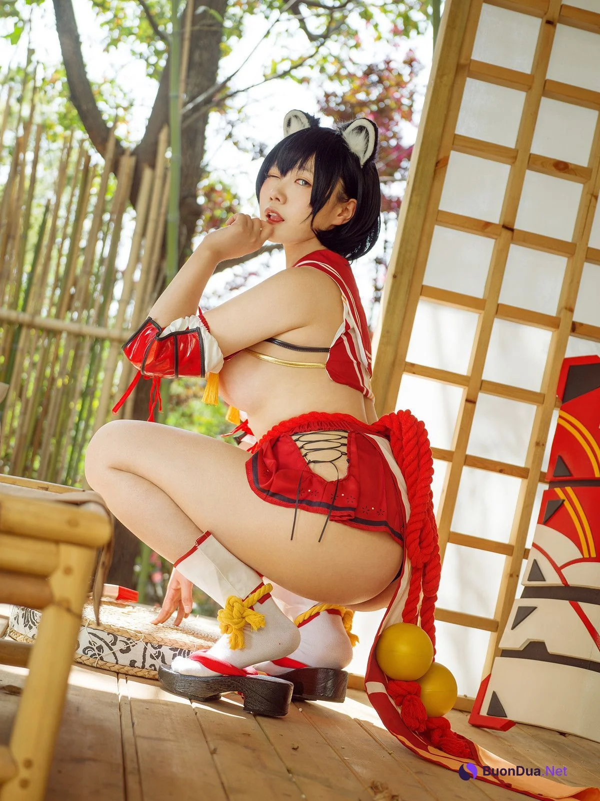 Cosplay 麻花麻花酱 椿 Tsubaki - Photo 15