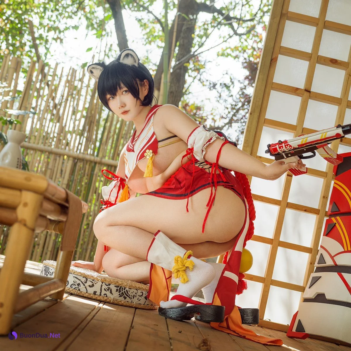 Cosplay 麻花麻花酱 椿 Tsubaki - Photo 16
