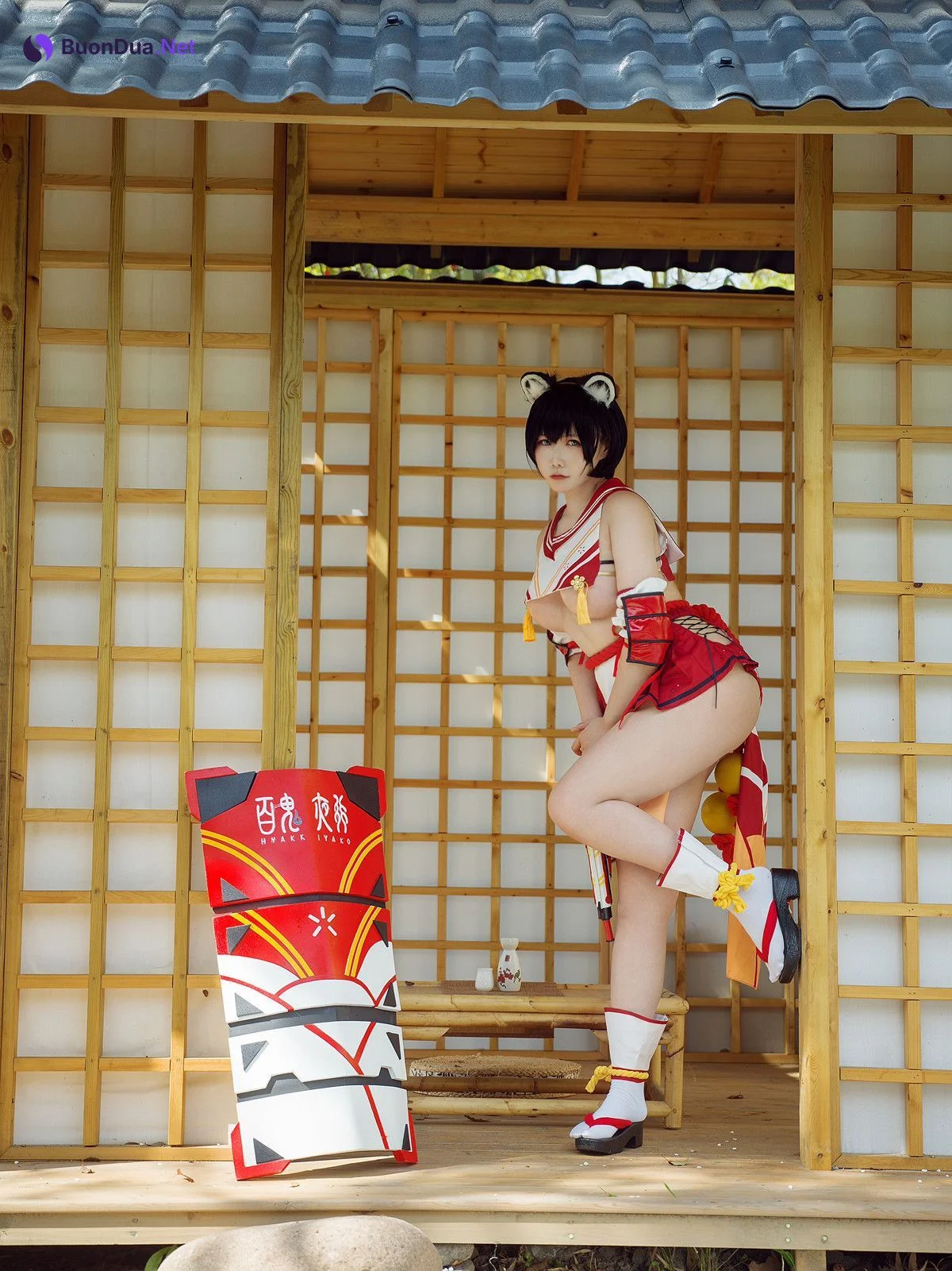 Cosplay 麻花麻花酱 椿 Tsubaki - Photo 18
