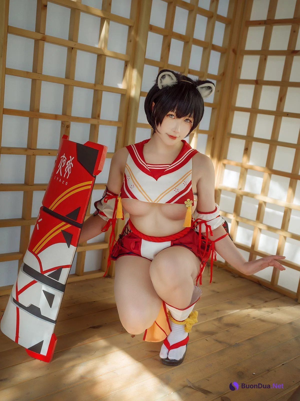 Cosplay 麻花麻花酱 椿 Tsubaki - Photo 4