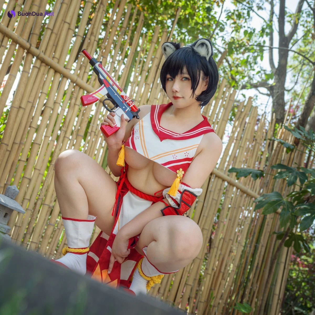 Cosplay 麻花麻花酱 椿 Tsubaki - Photo 5