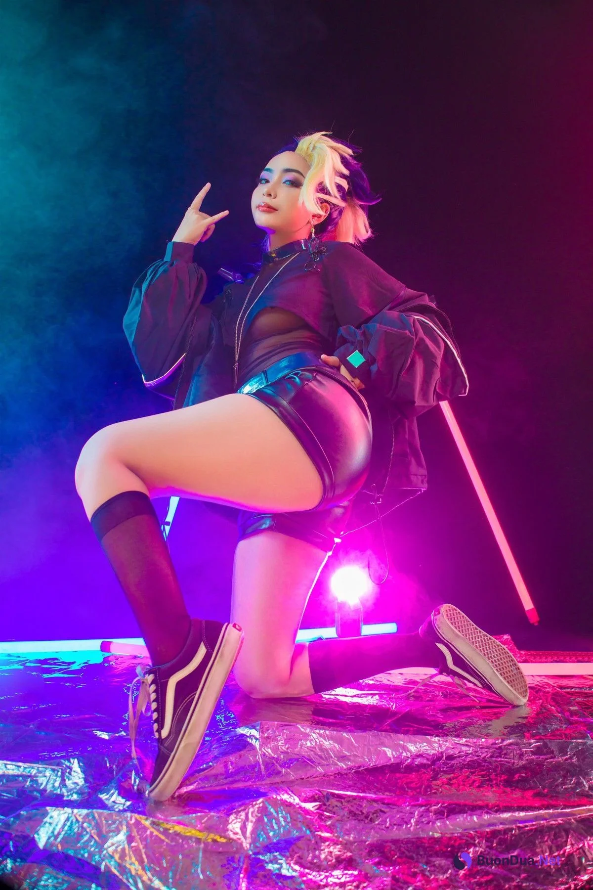 Cosplay Umeko.J Akali The Baddest - Photo 10