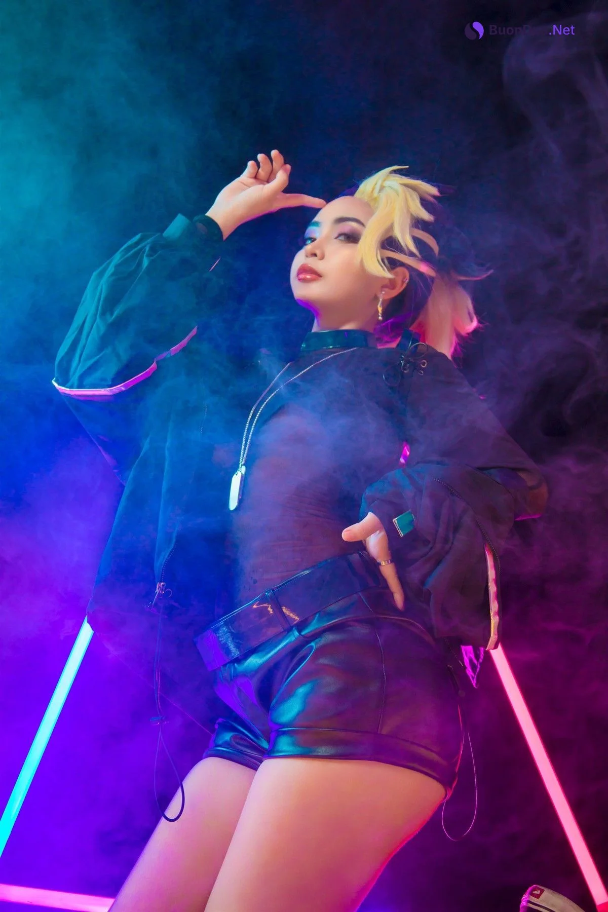Cosplay Umeko.J Akali The Baddest - Photo 14