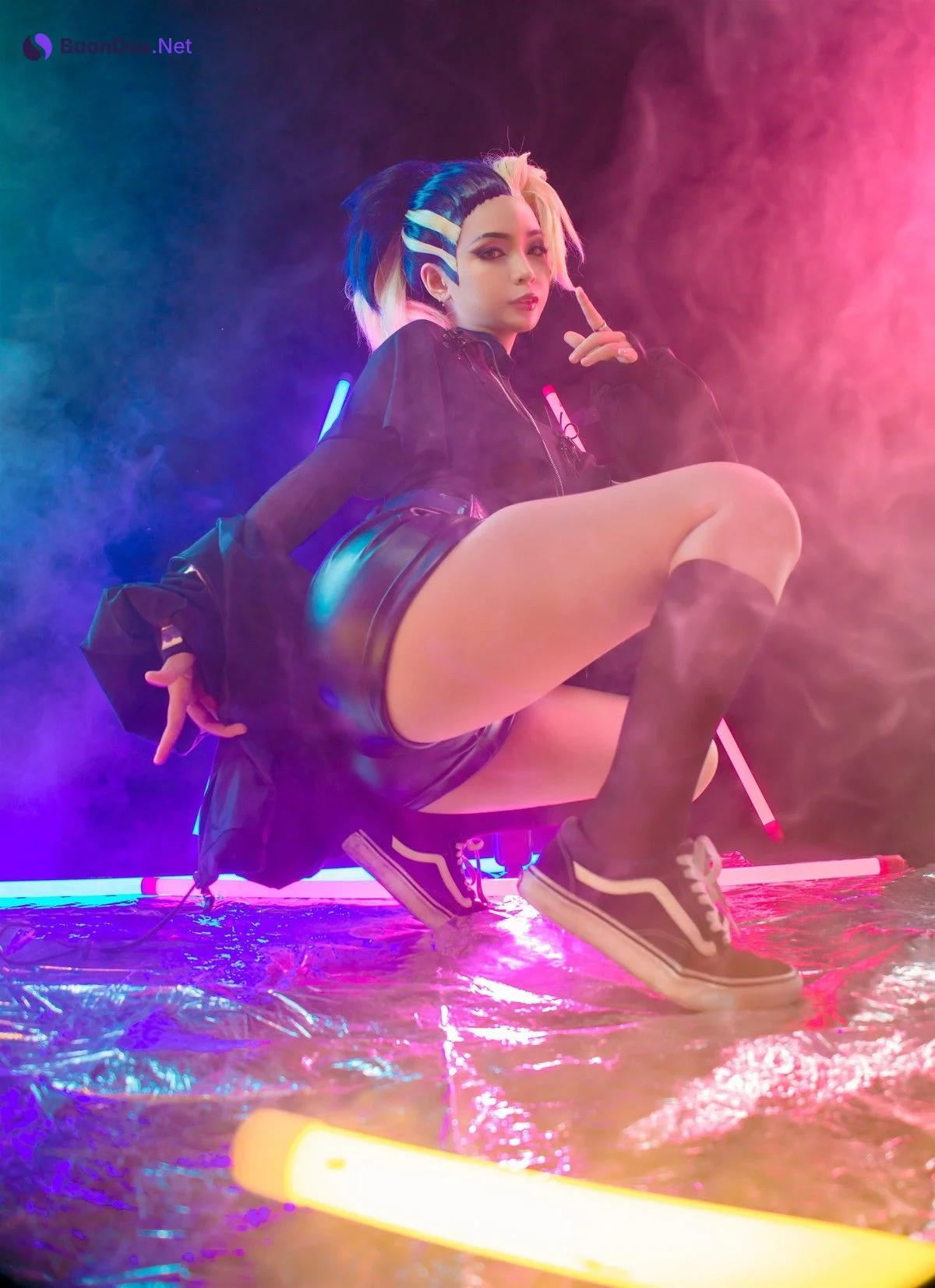 Cosplay Umeko.J Akali The Baddest - Photo 6
