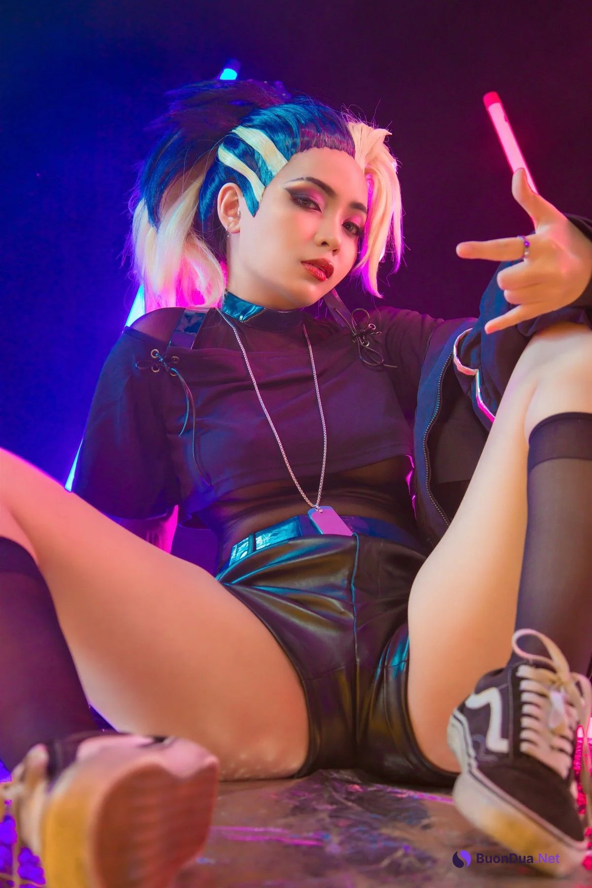 Cosplay Umeko.J Akali The Baddest - Photo 7