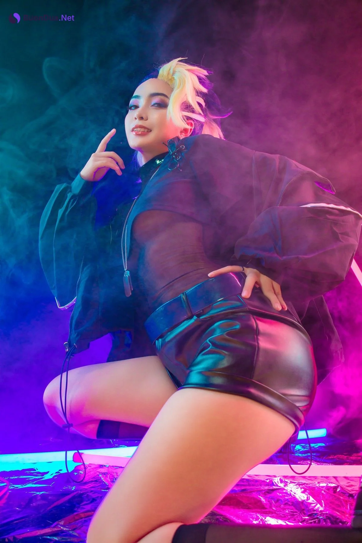 Cosplay Umeko.J Akali The Baddest - Photo 9