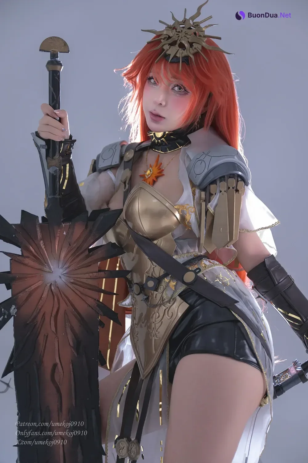 Cosplay Umeko.J – Augusta Wuthering Waves 鸣潮 奥古斯塔 - Photo 10