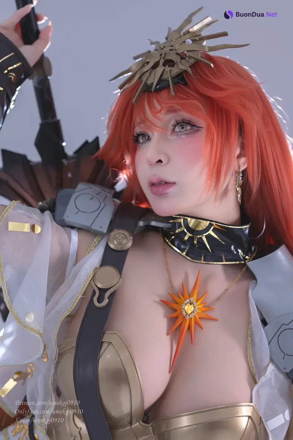 Cosplay Umeko.J – Augusta Wuthering Waves 鸣潮 奥古斯塔 - Photo 6