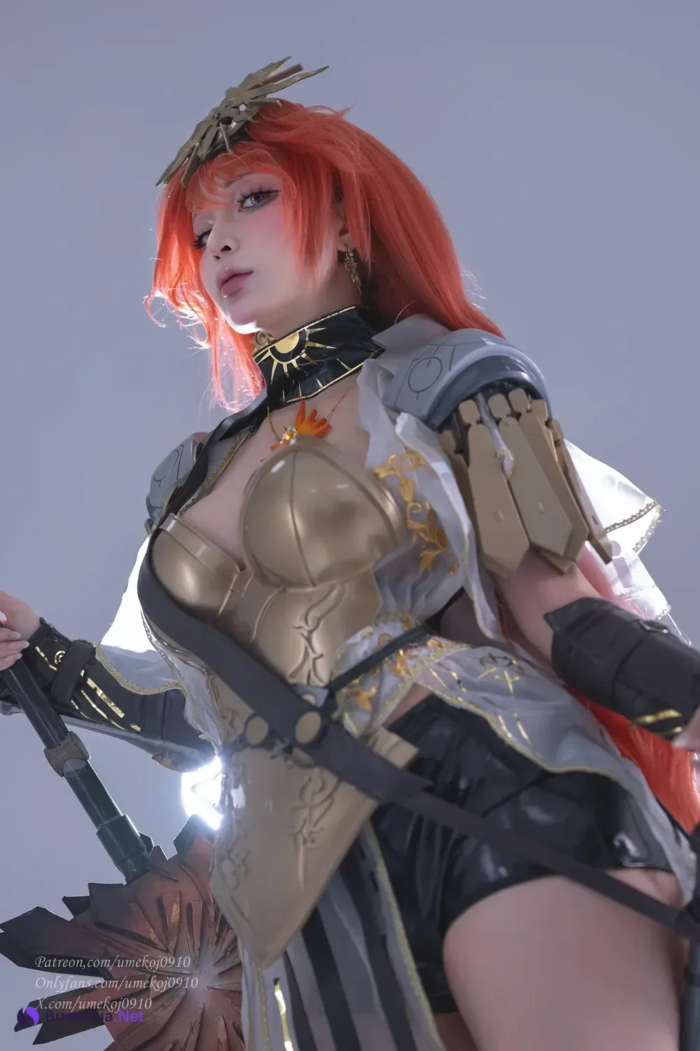 Cosplay Umeko.J – Augusta Wuthering Waves 鸣潮 奥古斯塔 - Photo 8