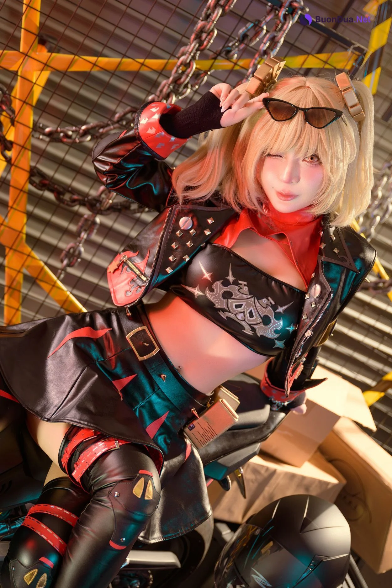 Cosplay Umeko.J Burnice White Zenless Zone Zero Set.01 - Photo 6