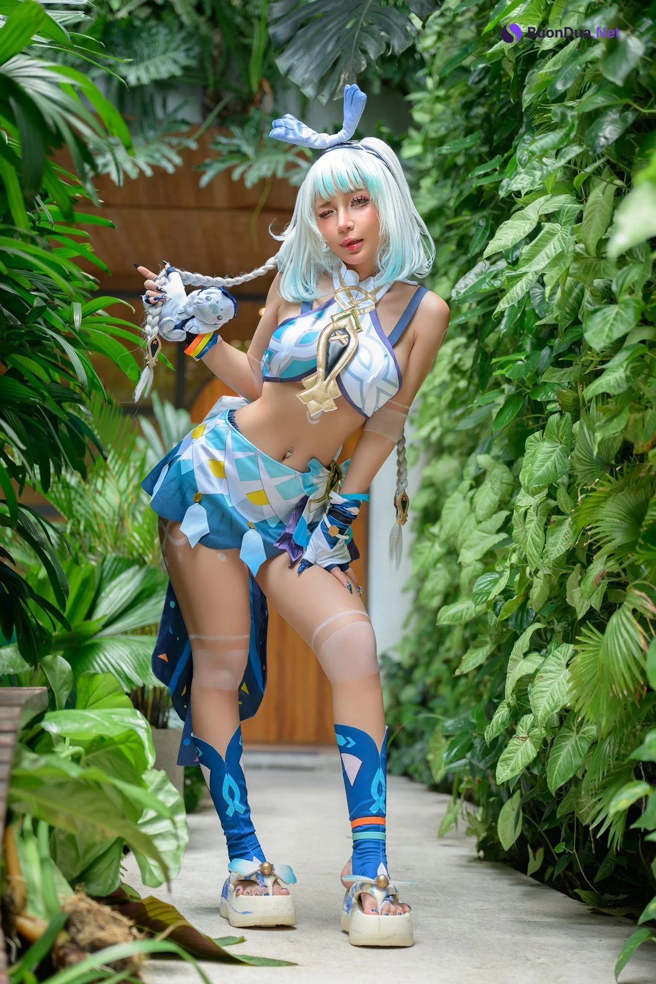 Cosplay Umeko.J – 原神 – 玛拉妮 - Photo 2