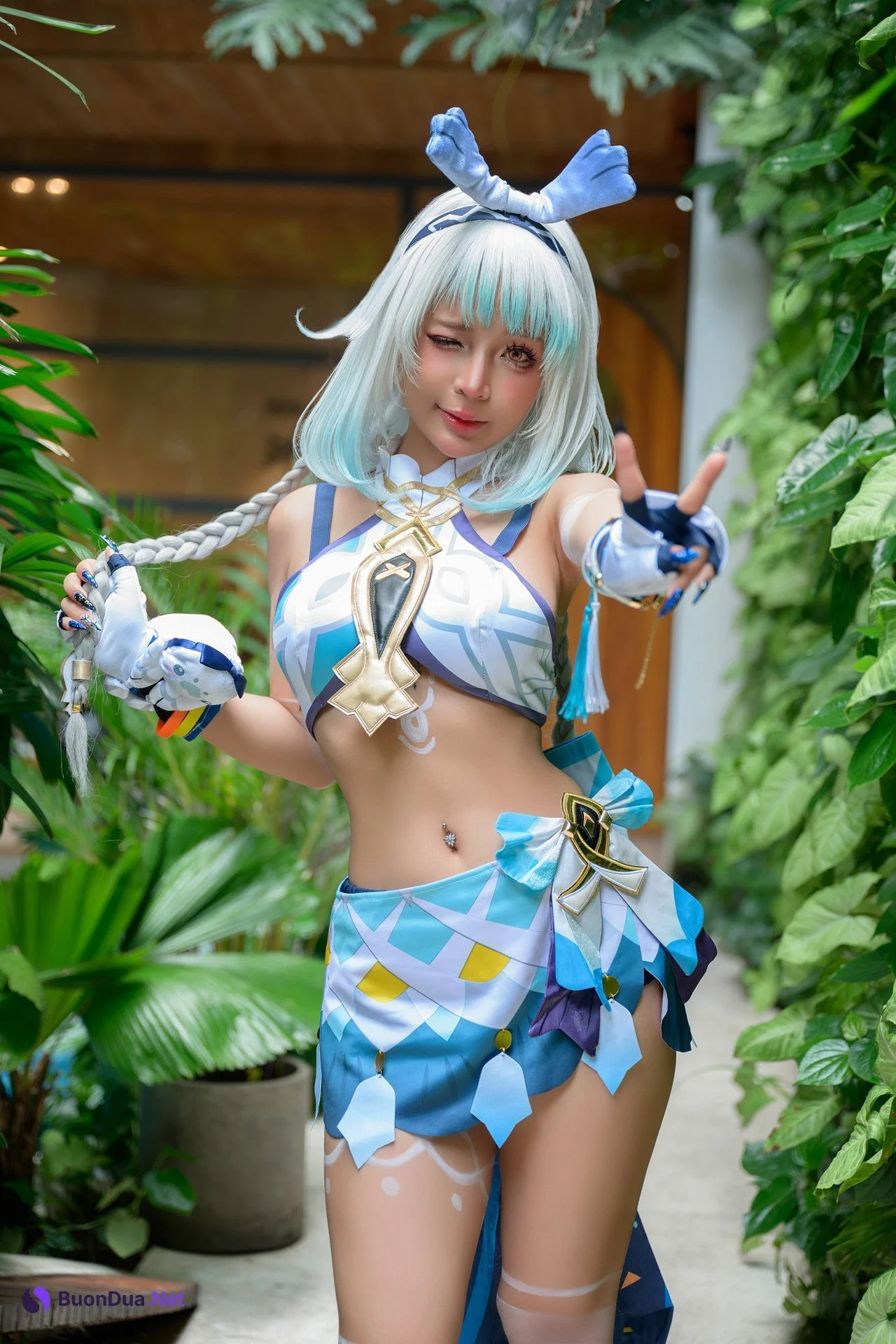 Cosplay Umeko.J – 原神 – 玛拉妮 - Photo 3