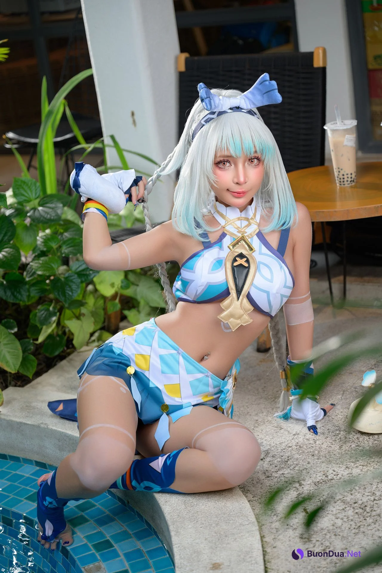 Cosplay Umeko.J – 原神 – 玛拉妮 - Photo 9