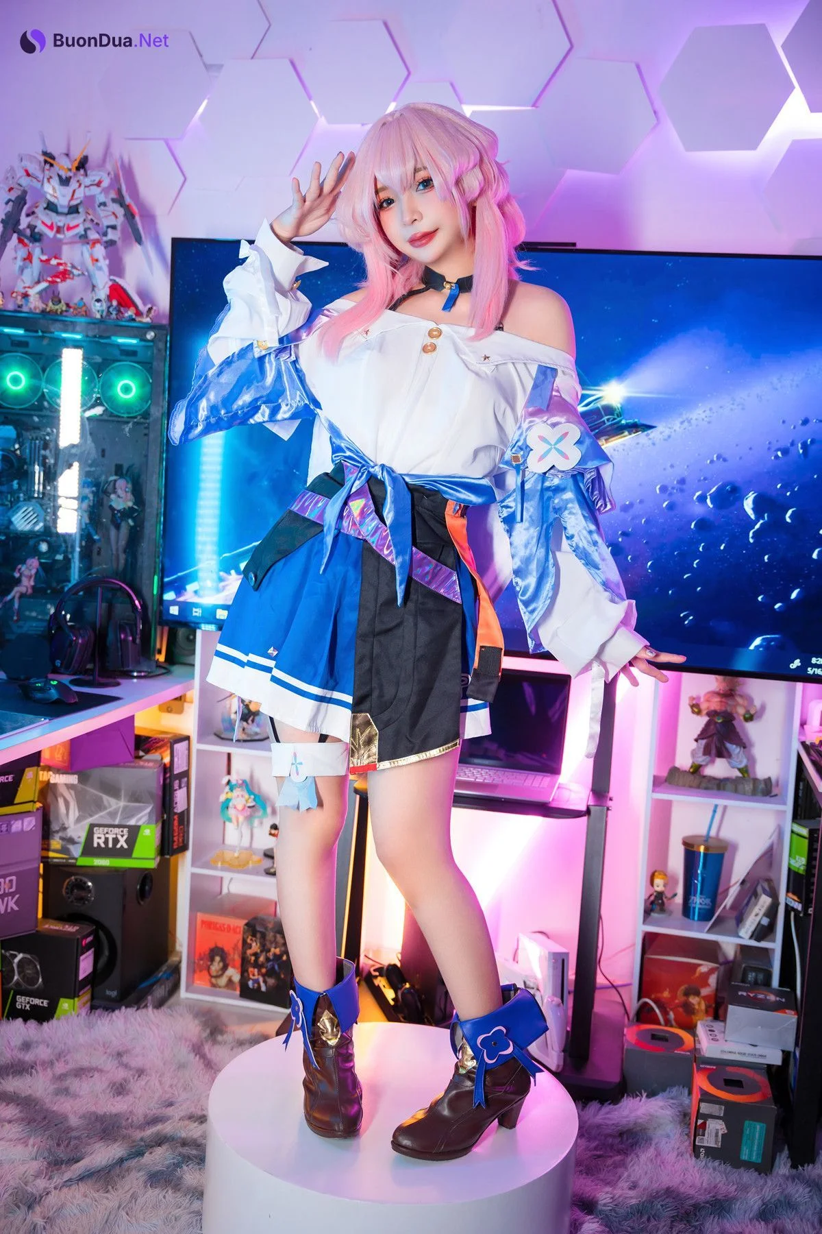 Cosplay Umeko.J Gamer Girls Set.01 - Photo 14