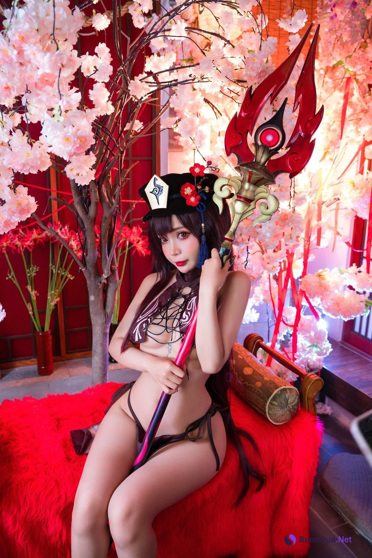 Cosplay Umeko.J Genshin HuTao 胡桃 Set.02 - Photo 9