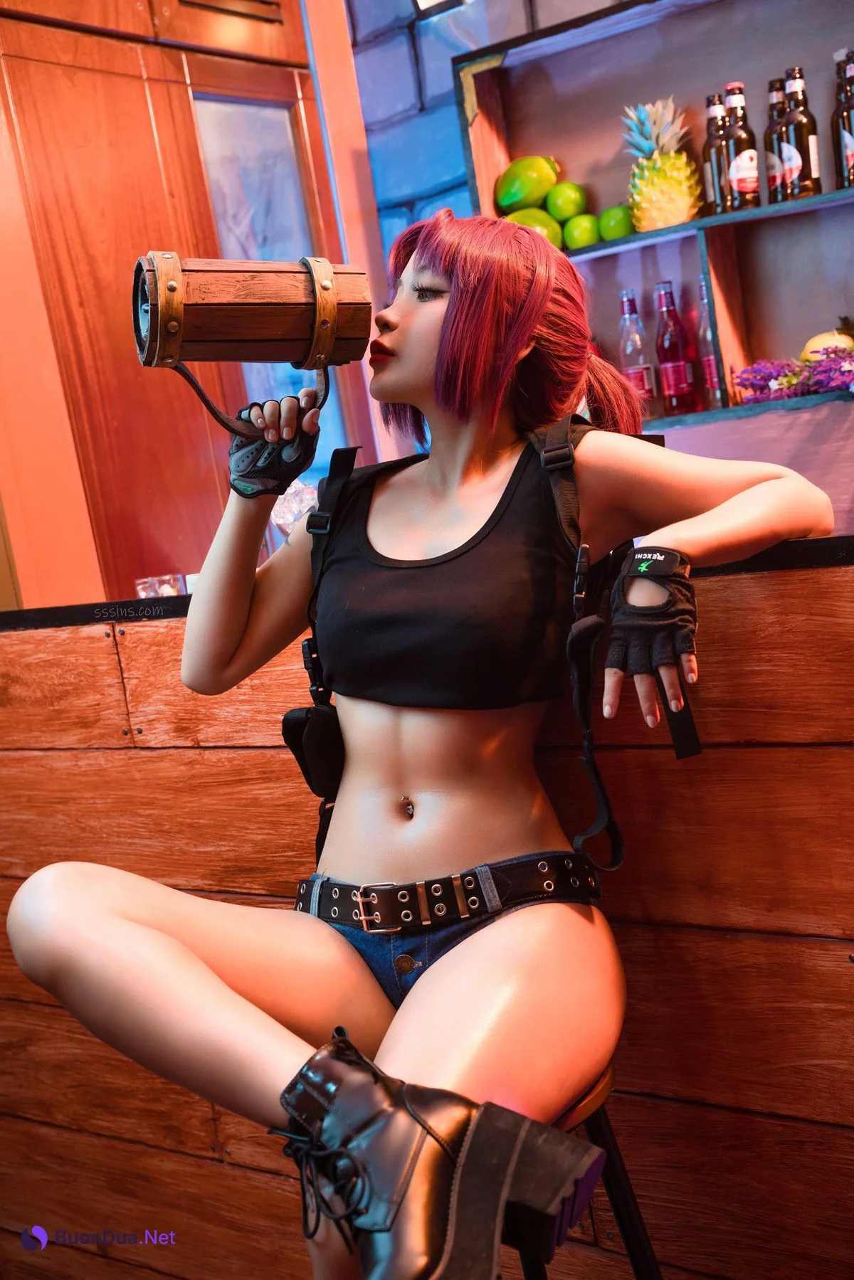 Cosplay Umeko.J Revy Black Lagoon - Photo 11
