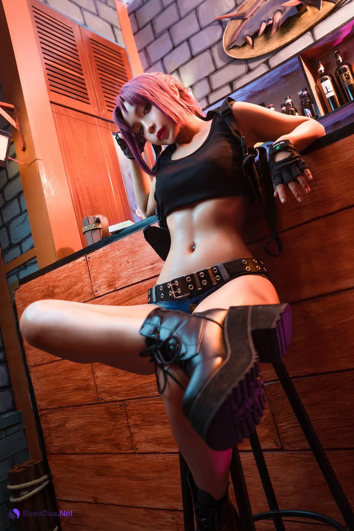 Cosplay Umeko.J Revy Black Lagoon - Photo 12