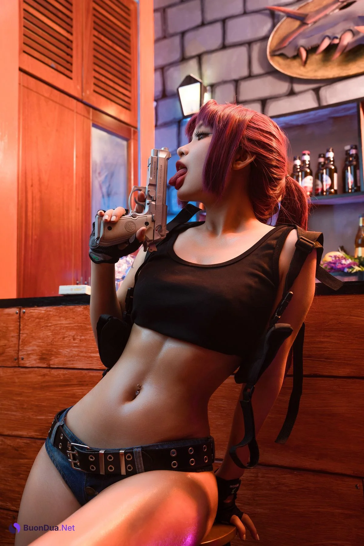 Cosplay Umeko.J Revy Black Lagoon - Photo 6