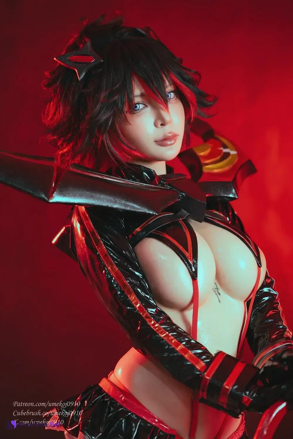 Cosplay Umeko.J – Ryuko Matoi Kamui Senketsu Ver. 「Kill la Kill」 - Photo 10