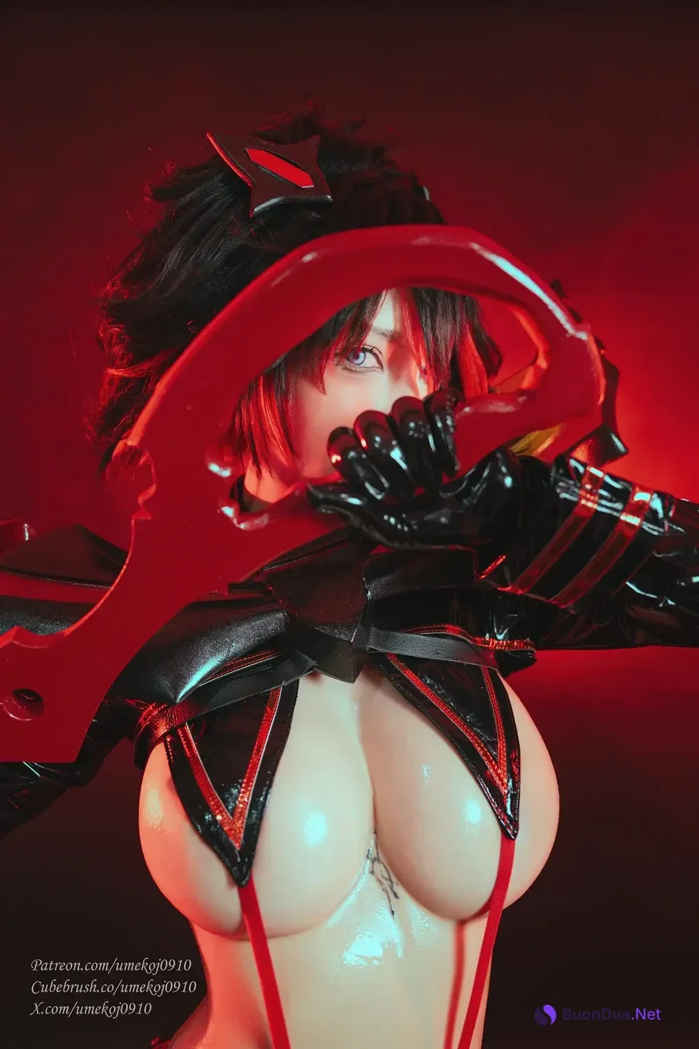Cosplay Umeko.J – Ryuko Matoi Kamui Senketsu Ver. 「Kill la Kill」 - Photo 15