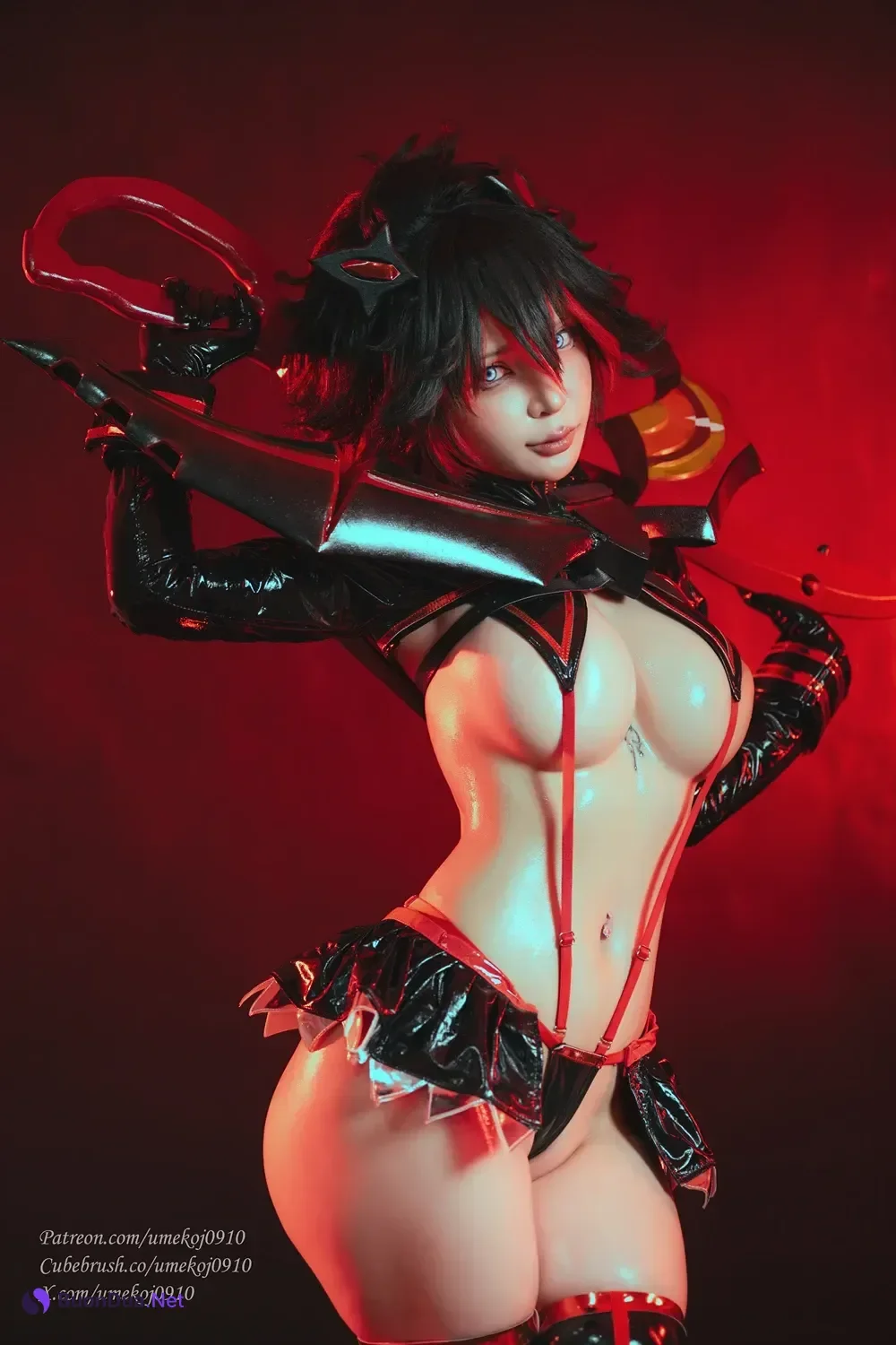 Cosplay Umeko.J – Ryuko Matoi Kamui Senketsu Ver. 「Kill la Kill」 - Photo 16