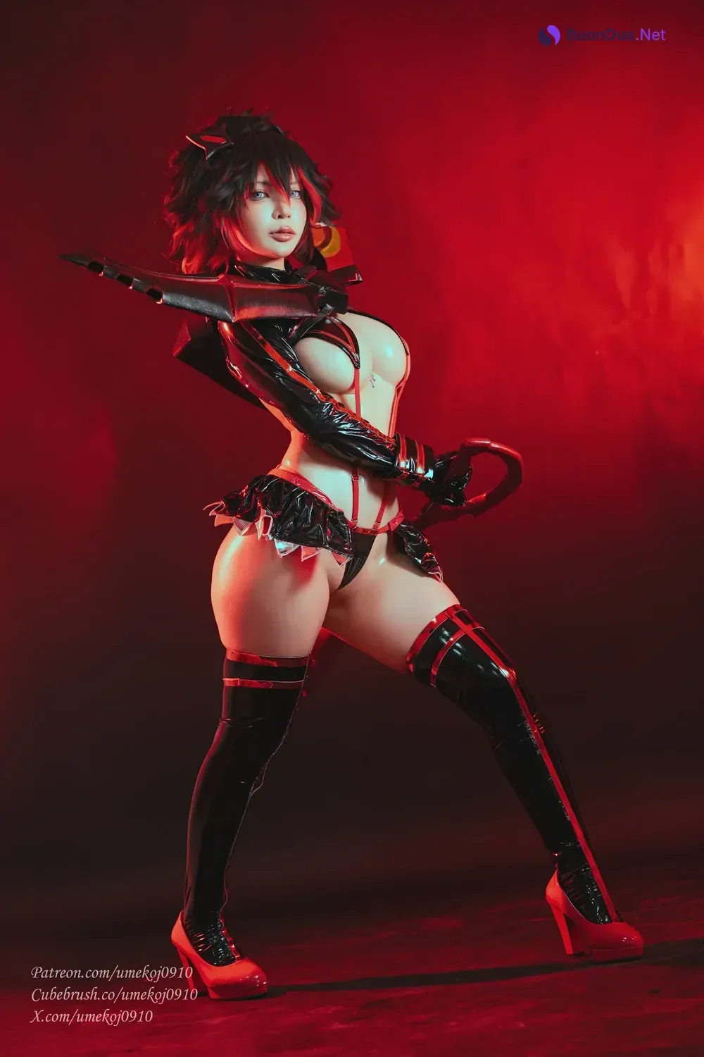Cosplay Umeko.J – Ryuko Matoi Kamui Senketsu Ver. 「Kill la Kill」 - Photo 5